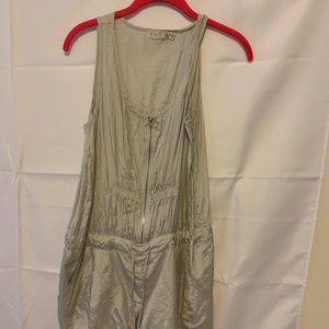 Stunning silver romper